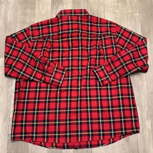 Mens Good Counsel Plaid Button Up Casual Shirt‎ - Picture 2 of 6